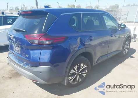 2022 Nissan Rogue Sv Fwd из США, поврежденный, VIN 5N1BT3BA0NC709181